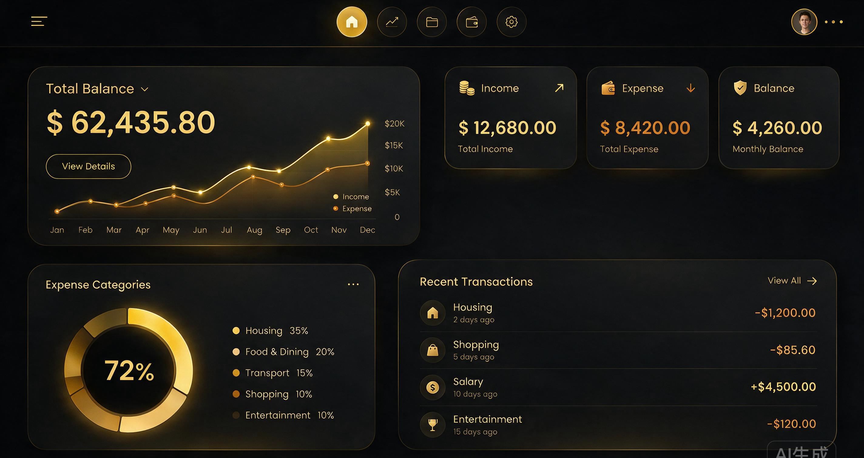 记账本 Ledger 预览
